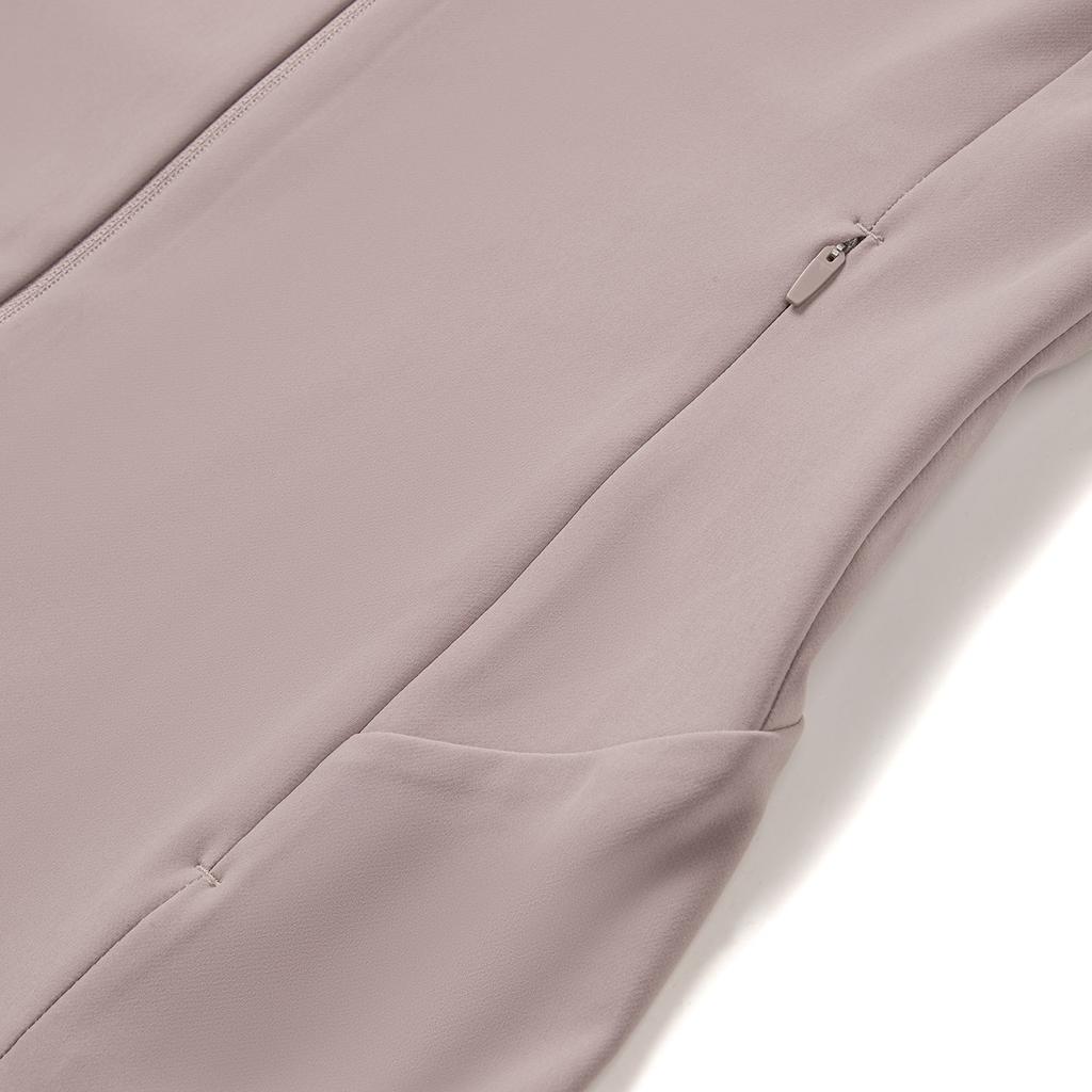 Lining Glory Gold Standard Series Solid Color Stand Collar Soft Zipper Versatile Sports Windbreaker Women outerwear AFDWA18-2