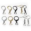 10pcs Earring Hooks Clips with Pinch Clasp for Earrings Stainless Steel Craft DIY Jewelry Making Accessories Findings