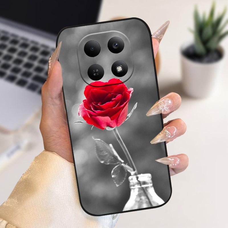 For Redmi Note15 15Pro Case Flowers Lion Camera Protection TPU Silicone Soft Cover For Xiaomi Redmi Note 15 Pro 4G 5G Fundas
