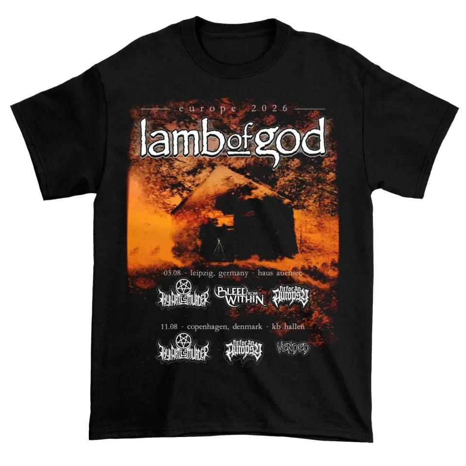 Lamb Of God Самый Тяжелый Тур 2026 Расписание Дат Северная Америка Футболки TH34 S разноцветный