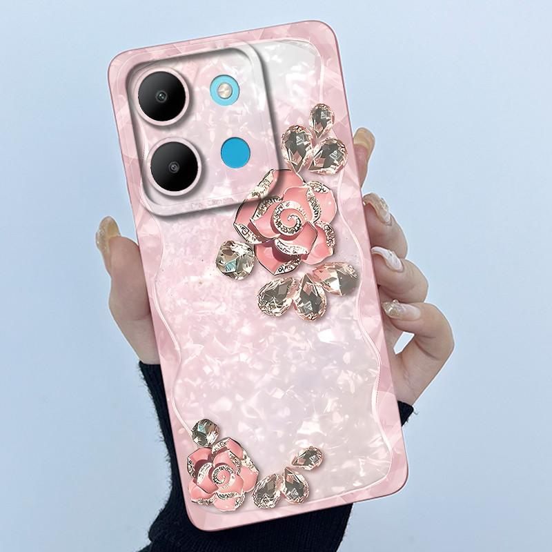 For Infinix Smart 7 X6515 Case Smart 7 HD X6516 Fashion Simplicity Cover Soft Silicone Phone Case For infinix Smart7 Plus Shells