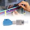 3 buc Adaptor FC UPC masculin la LC UPC mamă Pierdere redusă la inserție Conexiune fibră optică de izolare excelentă