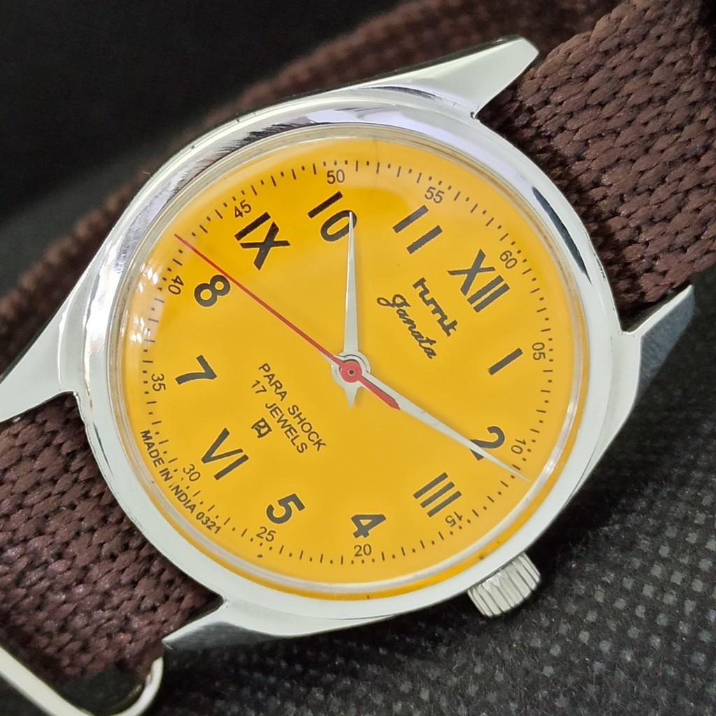 

USED HMT JANATA INDIAN MENS MECHANICAL WATCH a292690-1 Sku551d-a292690