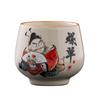 1PC Ru Kiln Zhong Kui Master Cup Ceramic Huang Ru Open Film Can Raise Single Cup Kung Fu Tea Set Tea Tasting Cup Tea Bowl Gifts