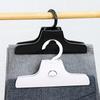 Widen Closet Clothes Organizer No Trace Clothespins Clothes Pegs Rotatable Stackable Non-marking Pants Drying Clothes Hangers