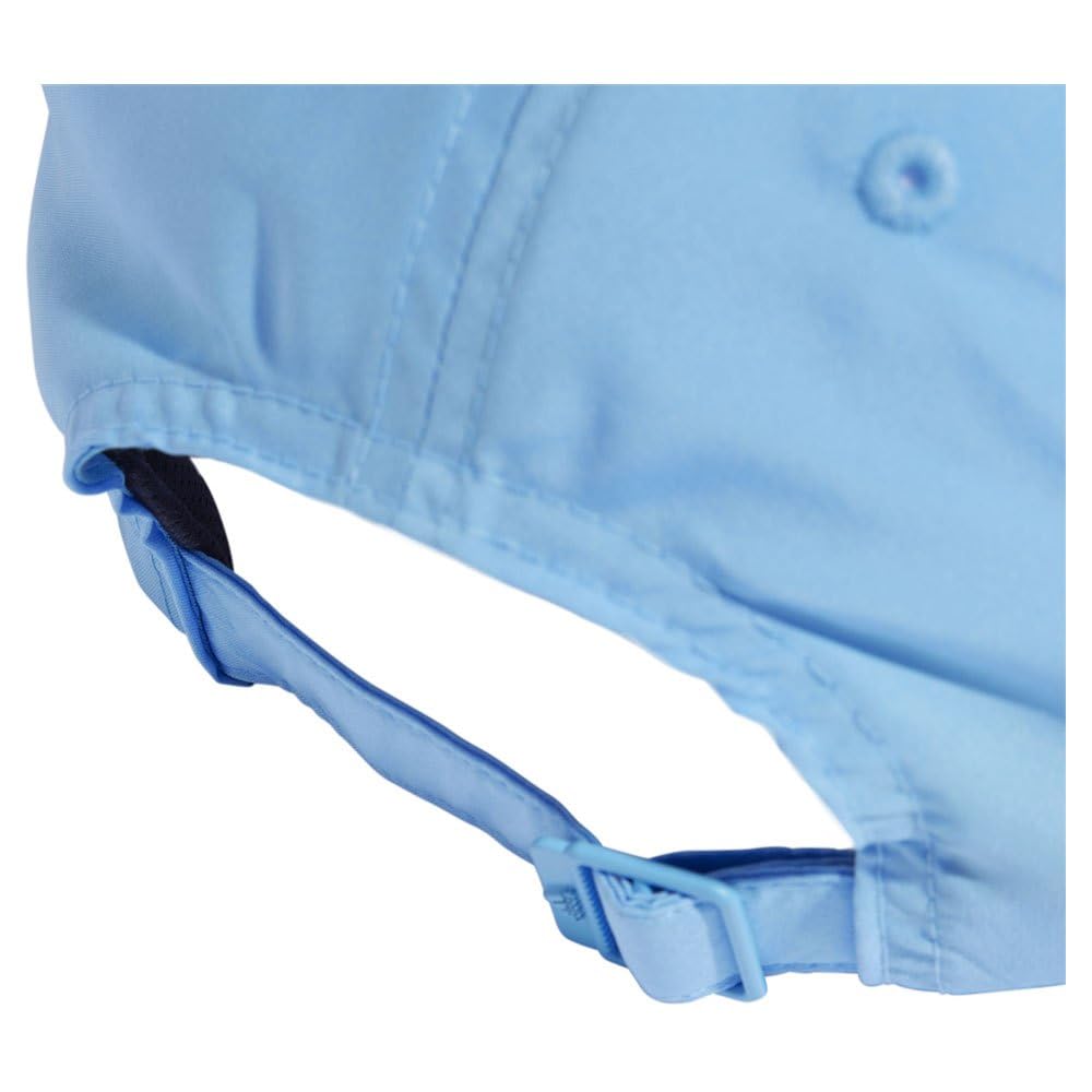 Adidas DKH27 Lightweight Baseball Cap with Embroidered Blue OSFX Men's Logo, Burst/White (IR7886)