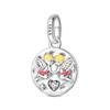 New 925 Silver Crown Charms Pendant For Women Fit Bracelet DIY Birthday Party Jewelry Gifts