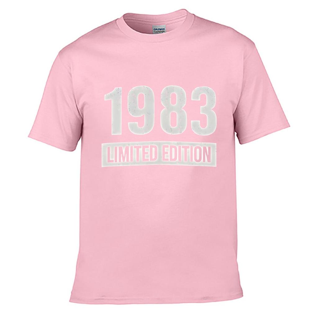 1983 Limited Edition Distressed Vintage Loose Vintage Distressed Washed Casual Tee