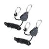 2 Piezas Colgador de Clip de Cuerda 1.8m Ajustable Polea de Cuerda para Luz de Crecimiento de Plantas Accesorios