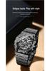 Binbang Men's Automatic Waterproof Skeleton Mechanical Watch - High-End Alloy Design