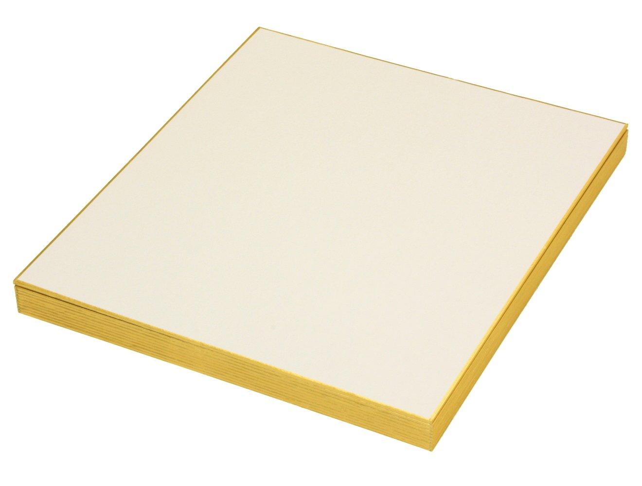 

Kobaido Torinoko Paper, Premium Color Paper for Calligraphy and Painting (242 x 272 mm), 10 Sheets