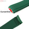 20mm Pasek do zegarka z zakrzywionym końcem do Rolex Silikonowy pasek do Seiko 22mm Gumowy pasek do Citizen Tissot Sportowy pasek Uniwersalny pasek