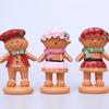 Christmas Decorations Gingerbreads Man Figurine Christmas Statue Sculpture Home Xmases Party Winter Decors Centerpieces