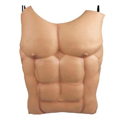 Kostým s nahou pletí Falešný Muscle Masquerade Kostým Tricky Prop Cosplay Fake Macho Chest