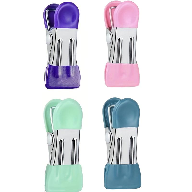 Μεταλλικά Κλιπ Τροφίμων Βαρέως Τύπου, Κλιπ για Πατατάκια, Κλιπ για Σακούλες, Κλιπ Τροφίμων - Άκρα Επικαλυμμένα με Βινύλιο κατά των Γρατζουνιών, Κλιπ Κουζίνας για Σακούλες Τροφίμων, Κλιπ, Σφιγκτήρες Φακέλων Φωτογραφιών