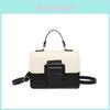 2024 Spring New Trendy Fashion Pu Shoulder Bag Street Style Crossbody Bag Women's Unique Design Chic Small Square Bag Black Blue Green Purple Orange