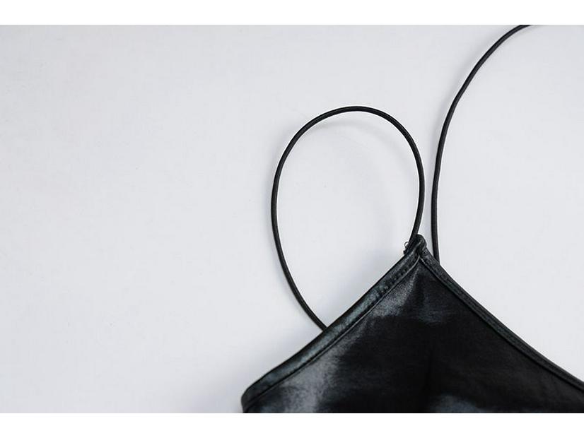 2024 New Summer Fashion: European & American V-neck Slim Sexy Backless Women's Dress