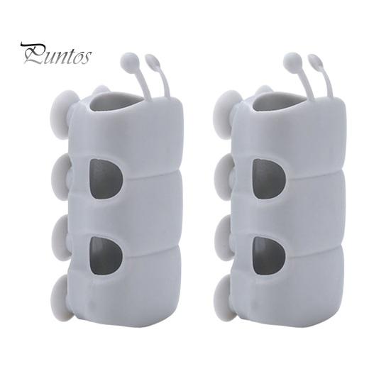 

2 шт. держатели для душевых кронштейнов на присосках, регулируемые, простые в установке, универсальные, перемещаемые держатели для душевых лейок на присосках серый