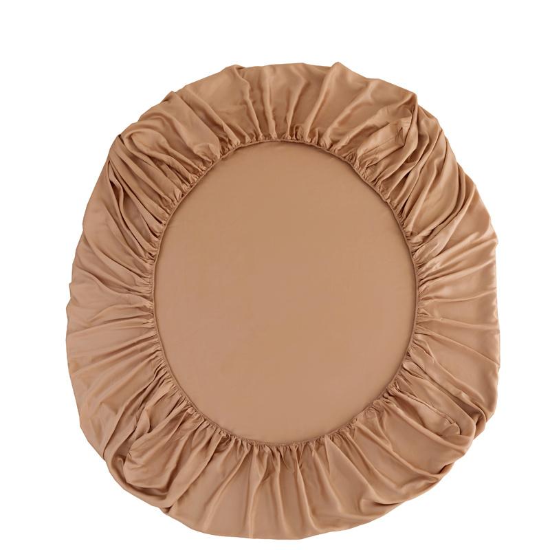 %100 Bambu Yatak Çarşafı Seti Lüks 3 Parça Yatak Takımı (1 adet Lastikli Çarşaf ve 2 adet Yastık Kılıfı) 100/160 için Kaymaz Yatak Örtüsü