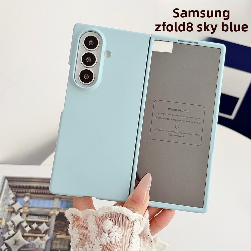 Skin Feel Frosted Matte Phone Case for Samsung Galaxy Z Fold 8 Ultra Z Fold7 6 5 ZFold8 ZFold7 Shell Membrane Shockproof Cover