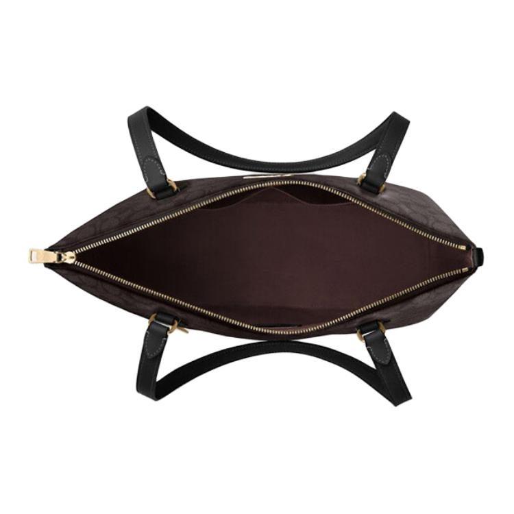 Coach Dámská kabelka přes rameno/crossbody taška Gallery z PVC kůže, Nákupní taška, Kabelka Dámská Tmavě hnědá CW381-IMXAQ