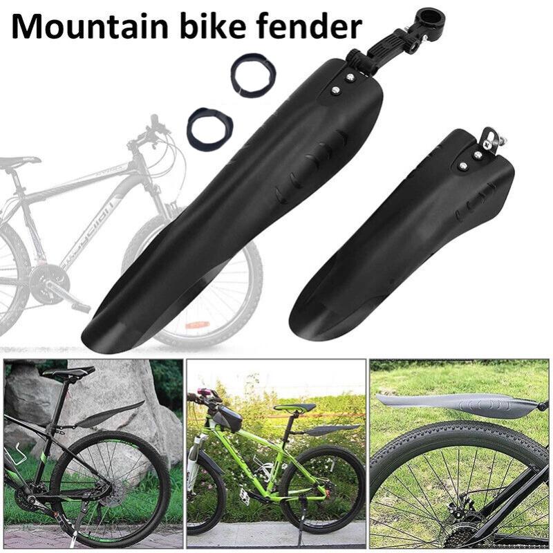 Garde-boue de VTT Noir Épaissi Matériau en Caoutchouc Durable