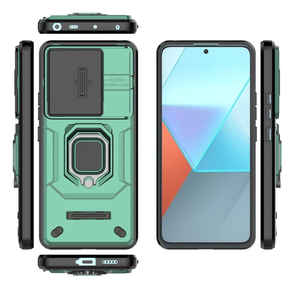 KickStand Camera Lens Case for Xiaomi Redmi Note 13 Pro 5G, Green