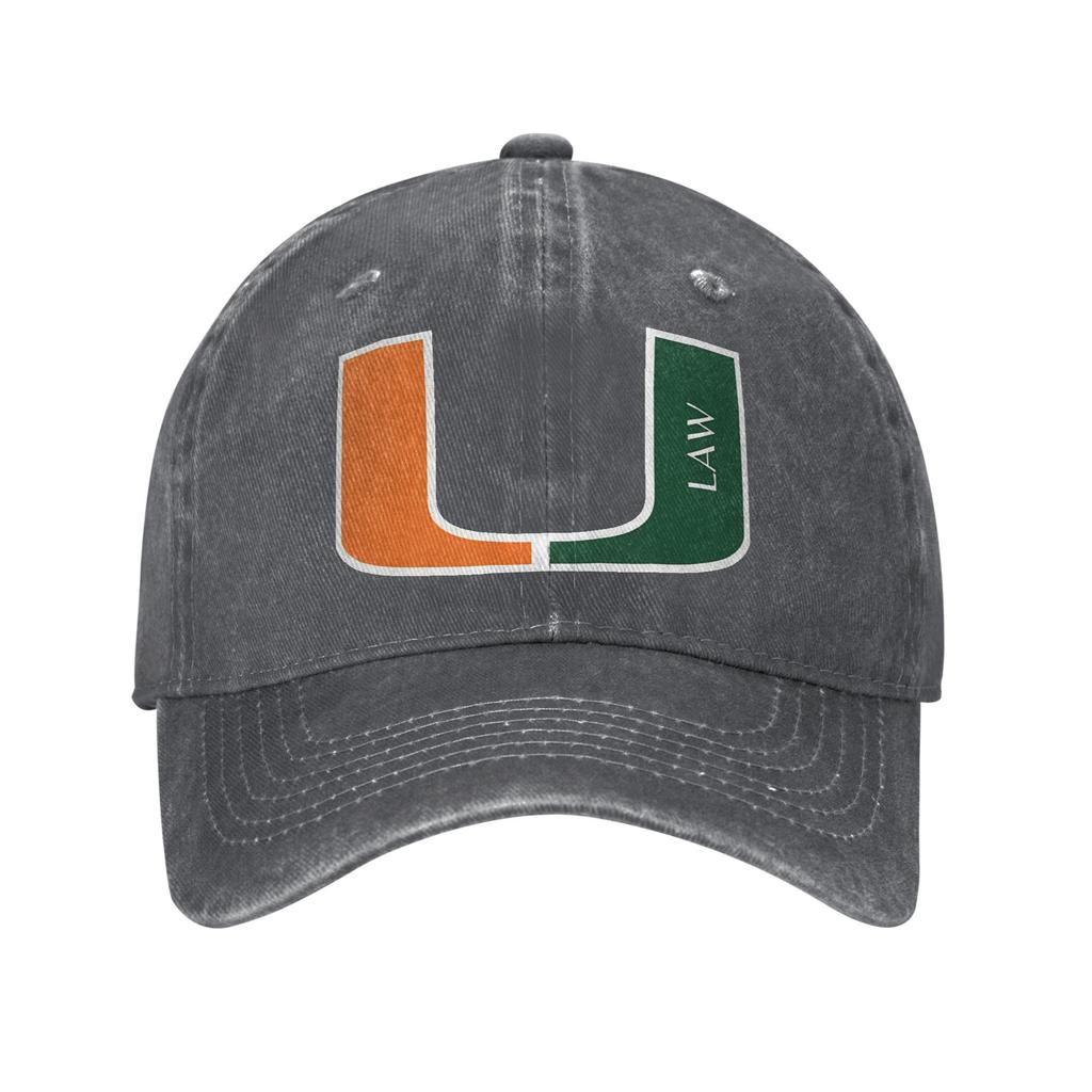 Baseball Cap Miami Hurricanes 2025 College Football Playoff The U is Back Summer Fashion Hip Hop Sports Sun Visor Snapback Cap