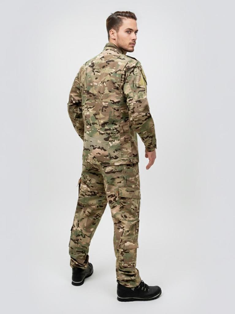 Men's American Camo Rip-Stop Uniform Set Jigga Wear XXL