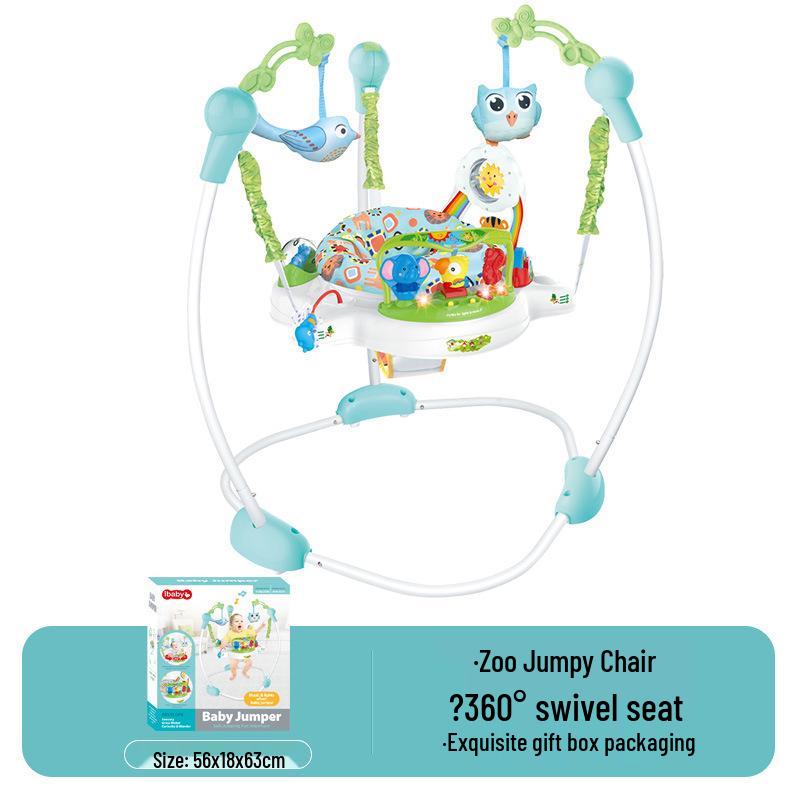 Rainforest Baby Jumper & Swing: Fitness Bouncer for Ages 0-3