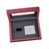 1 Slot Wooden Championship Big Heavy Rings Display Case Transparent Window Organizer