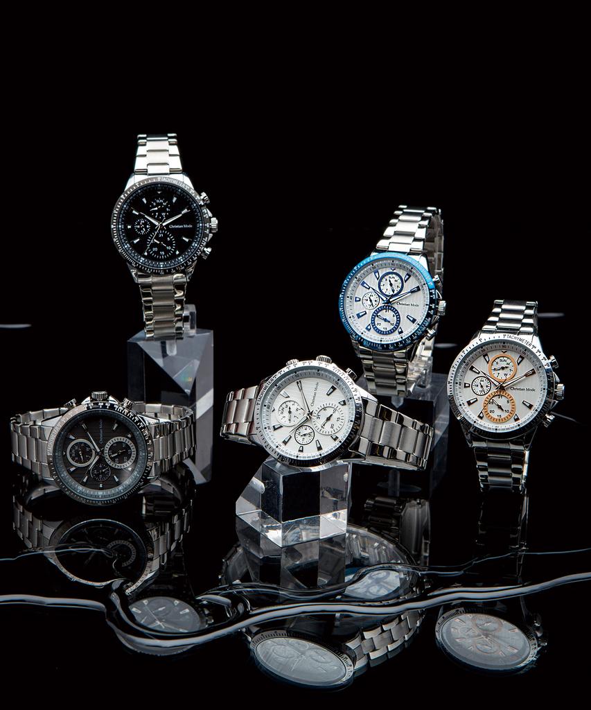 Keuliseuchyanmodeu Men'S Multifunction Metal Watch Cm422Gys