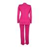 European & American Style Pearl Long Sleeve Slim Fit Stretch Suit Set
