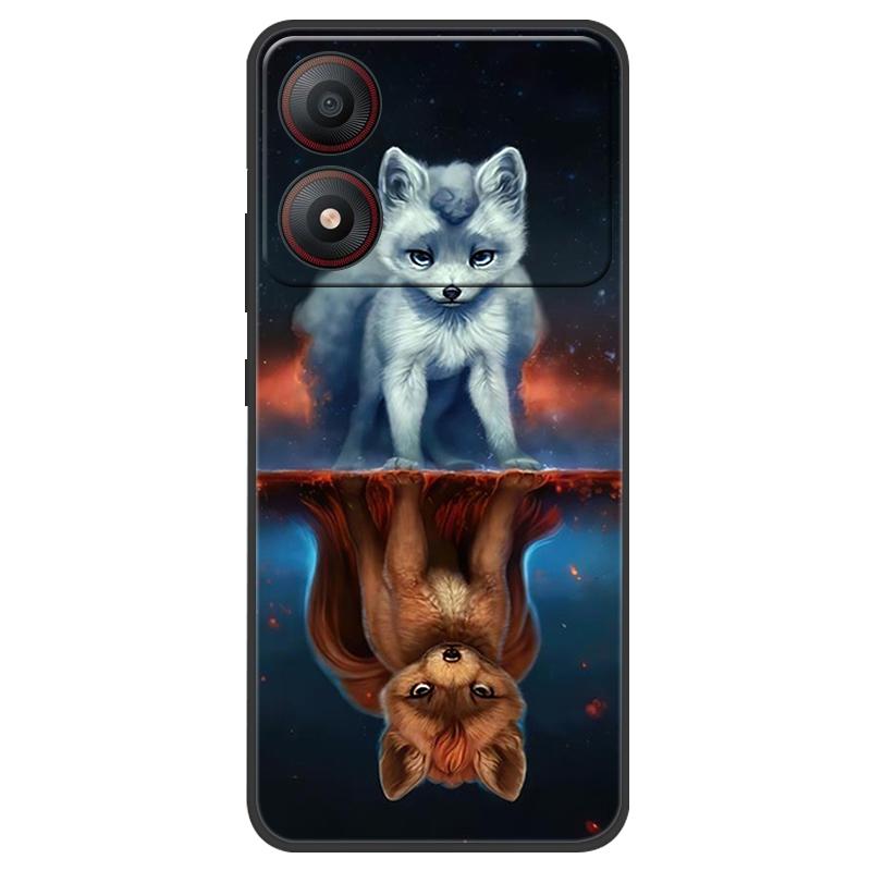 Per ZTE Blade A34 4G Custodia Antiurto TPU Morbido Silicone Cover per Telefono per ZTE Blade A 34 Custodia Verniciata per BladeA34 Lusso Cover