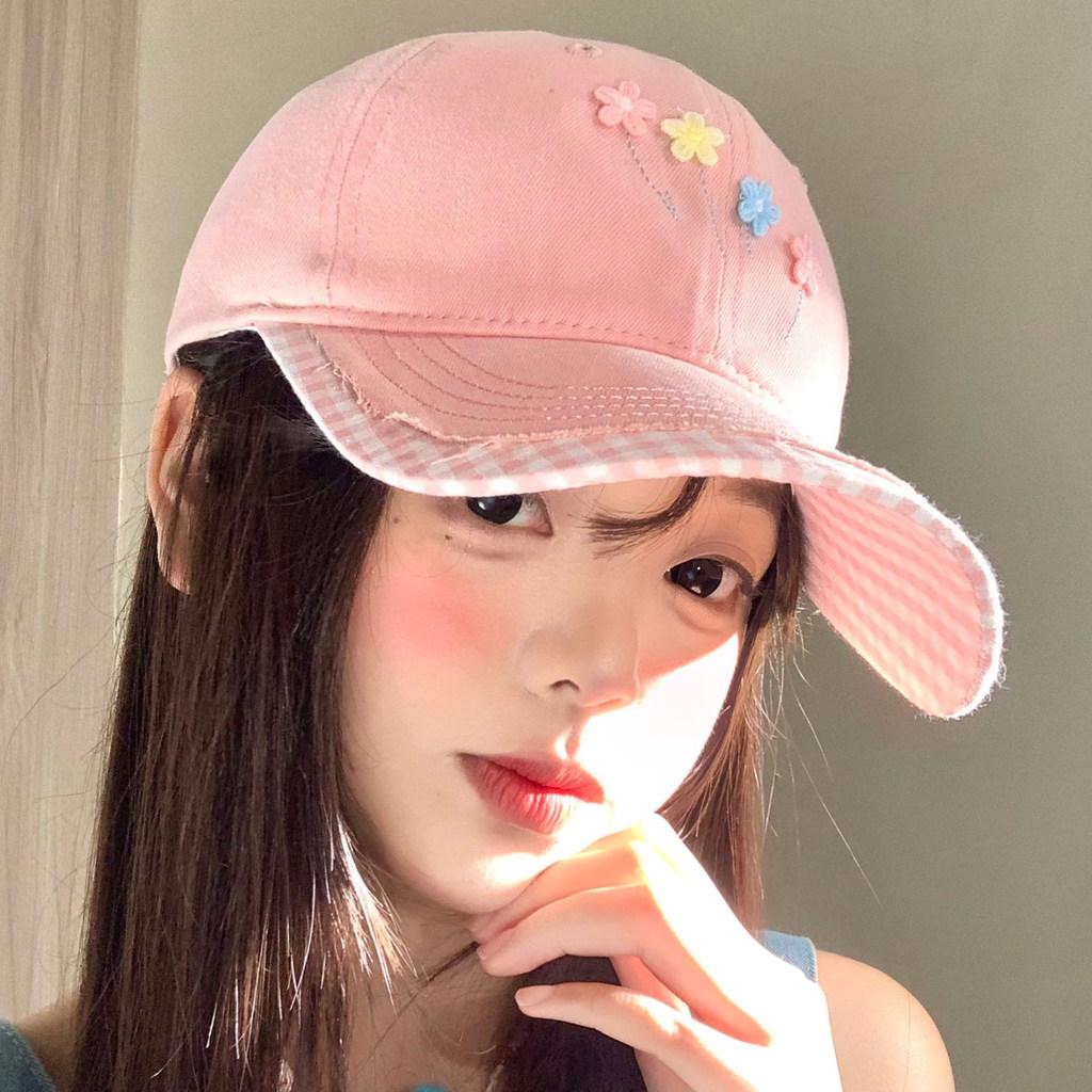 Cotton Summer Cap For Women With Wide Brim Sunshade And Adjustable Fit Perfect For Casual Wear