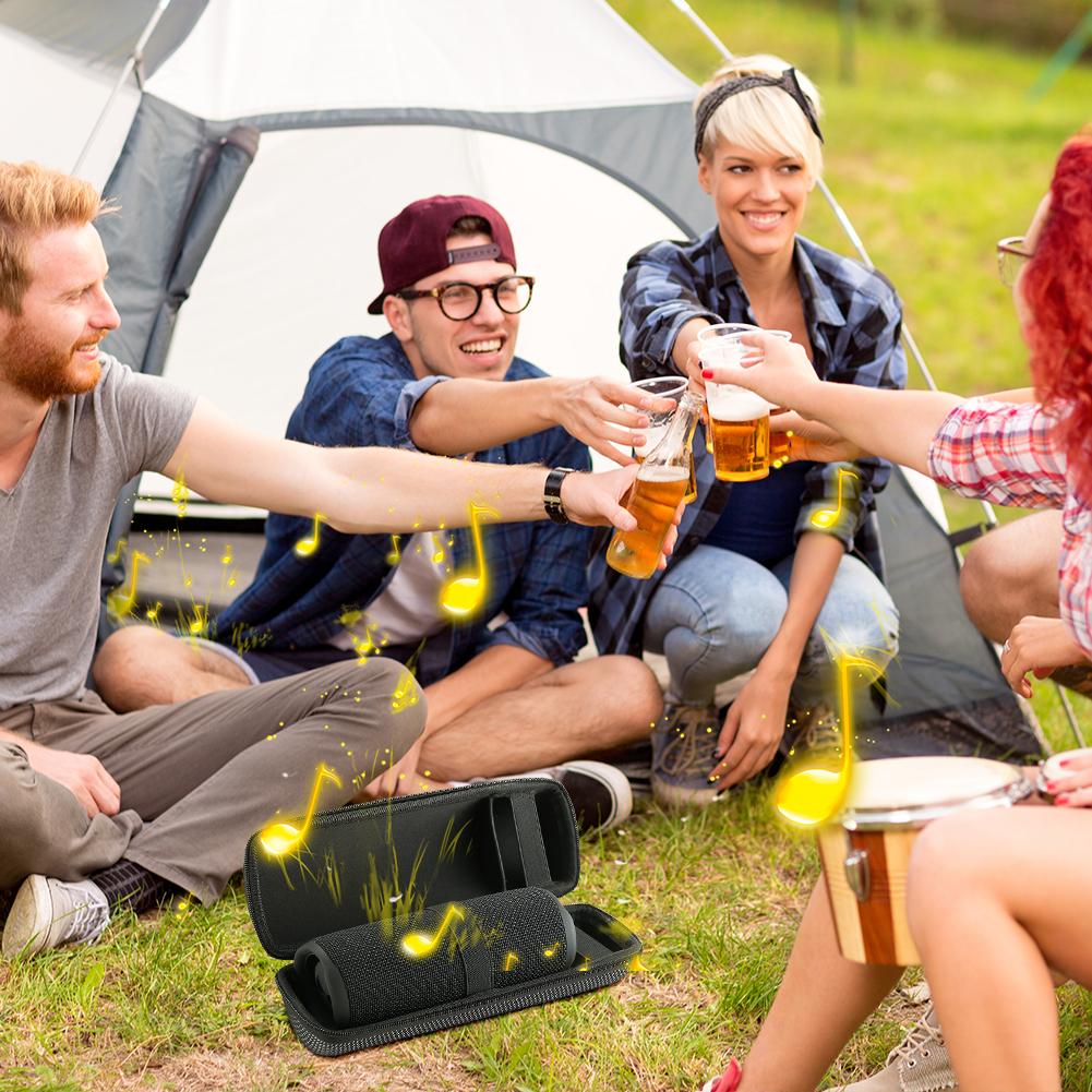 Universal Audio Storage Bag for JBL Flip 7 Flip 6 FLIP 5 Essential Tools Large Capacity Outdoor Travel Anti-Scratch Speaker Case