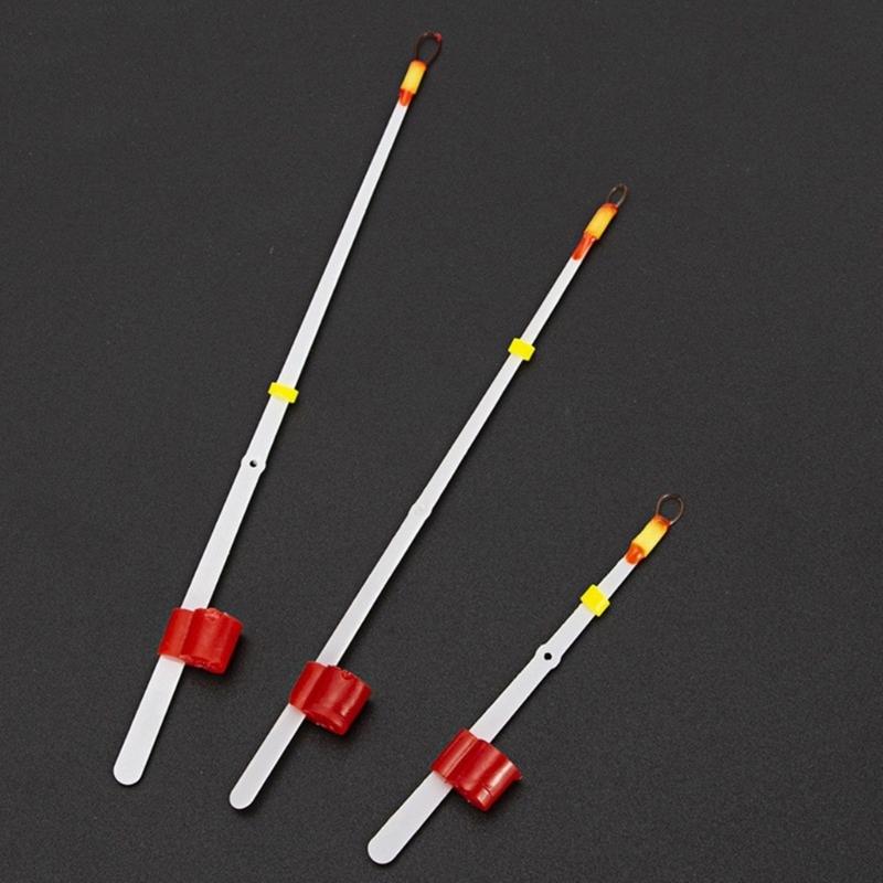 Fishing Tackle Accessories Winter Fishing Rod Bites Strikes Indicator Plastic Mini Top Equipment Tool 100mm Rod Top Tip
