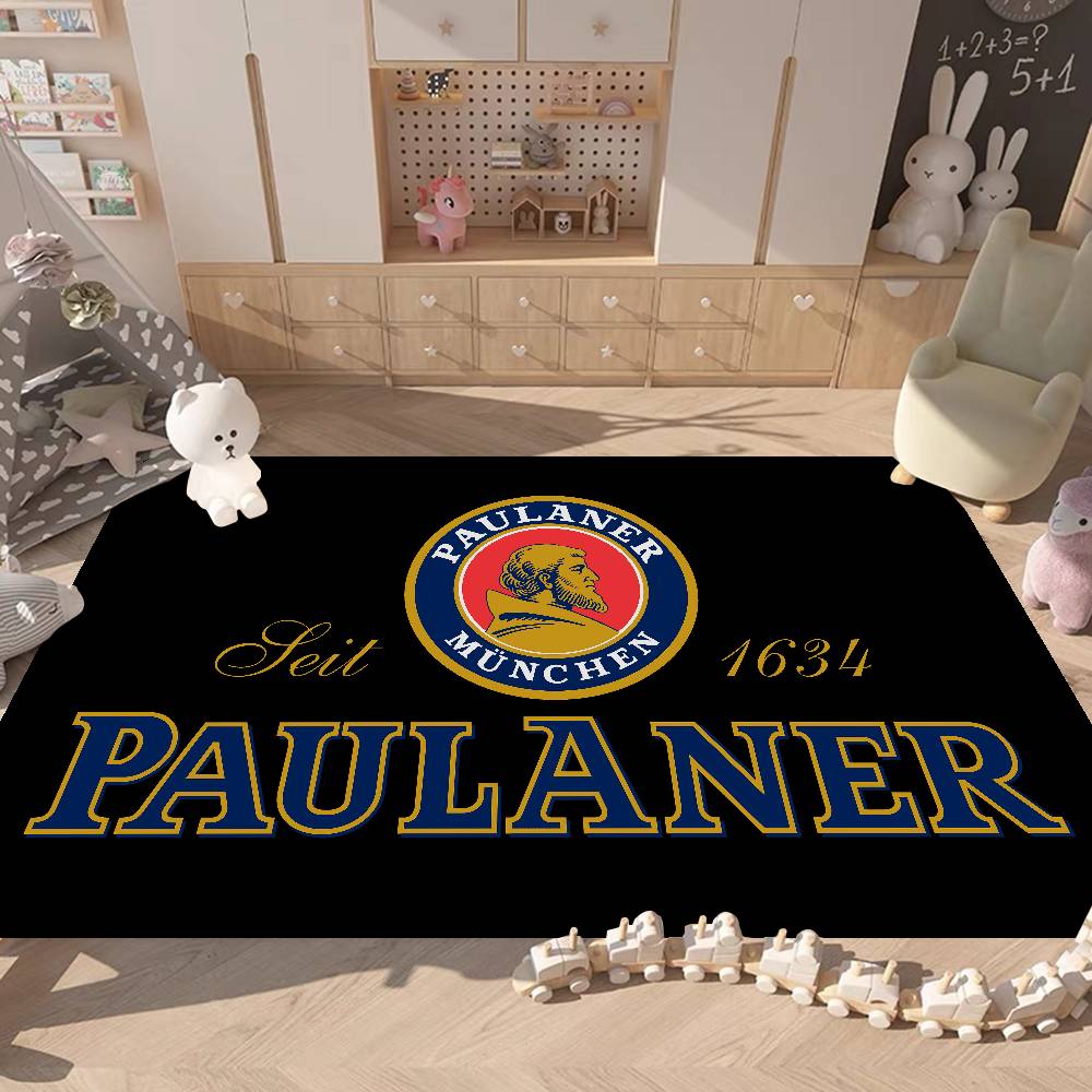 Niemieckie Piwo Paulaner Dywanik do Przedpokoju Zmywalny Antypoślizgowy Dywanik do Salonu Strefa Sofa Krzesła Dywanik Kuchenny Wycieraczka Dywanik