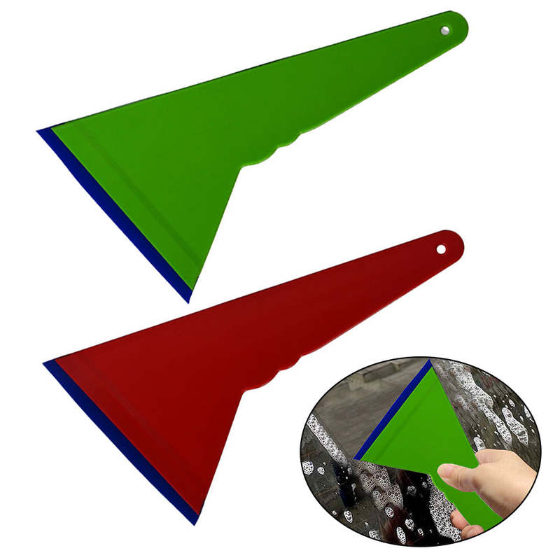 Car Windshield Squeegee with Rubber Blade Stip for Window Tint Tool Windows Glass Film for Installation Scraper Water Wiper