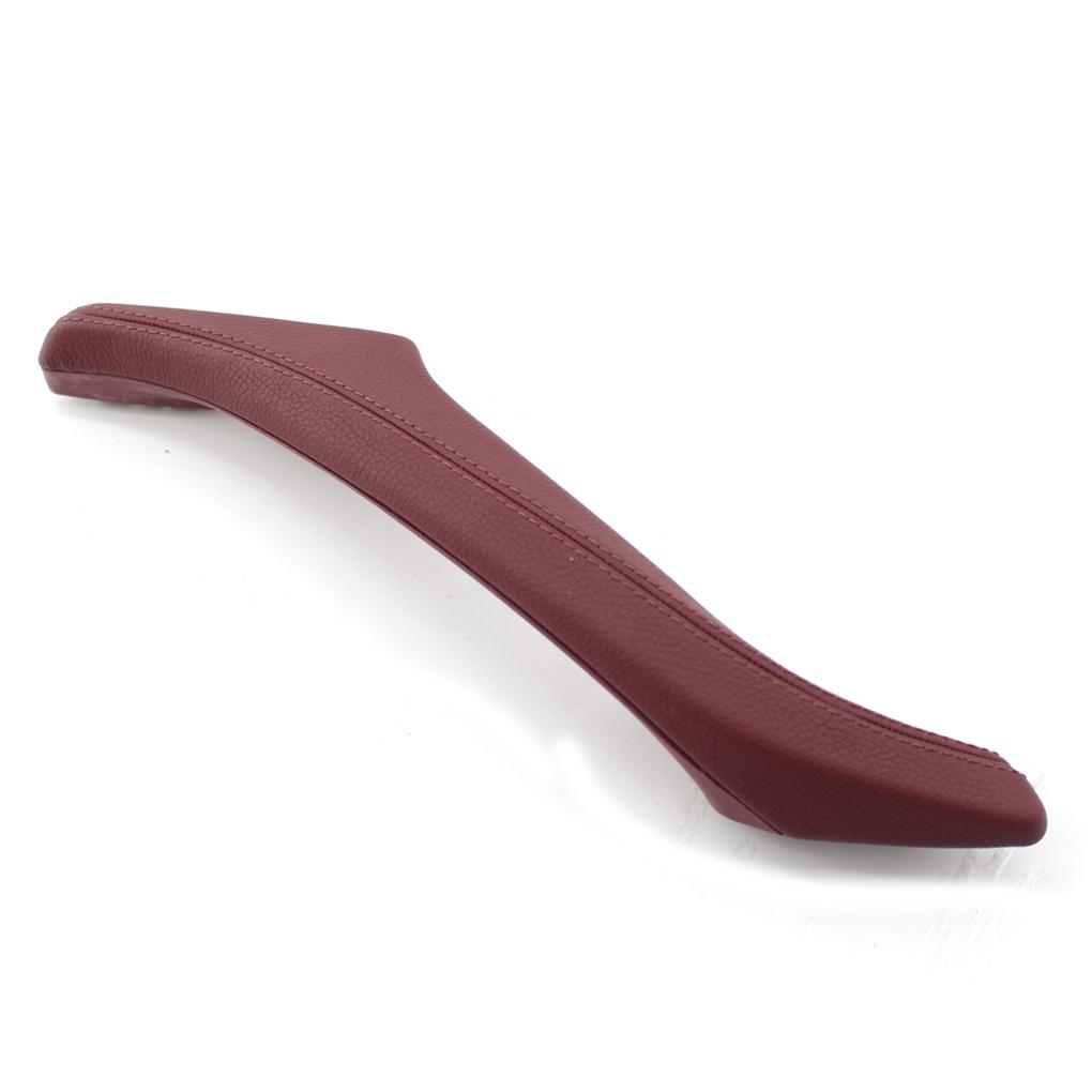 

Plastic Car Interior Door Pull Portable Glossy Leather Cover Stylish Right Side Handle Automotive Replace Accessories Parts