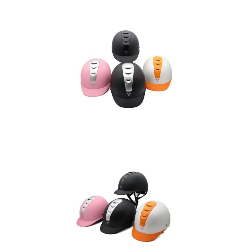 Kinder Reitsportbedarf Helm 49-58cm Superleichter Reithelm Ritterhut Abnehmbare Krempe Speedhelm Reiten