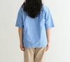 NANGA Spring Stripe Shirt WM Size BLU (Women's)