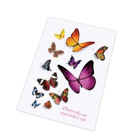 3D Car Stickers Beautiful Butterfly Personality Creative Waterproof DIY Decals Removable Automobiles Motorcycle Car Accessories