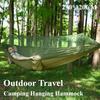 Single Portable Travel Outdoor Camping Hanging Sleeping Hammock with Mosquito Net Camping Hammock Hanging Sleeping Hammock