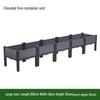 Extra-Large Plastic Balcony & Rooftop Planting Box for Vegetables & Flowers