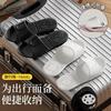 Travel Must-have Simple Non-slip Silent Slippers Summer Bathroom Hotel Non-slip V Deodorant Foldable Slippers Women