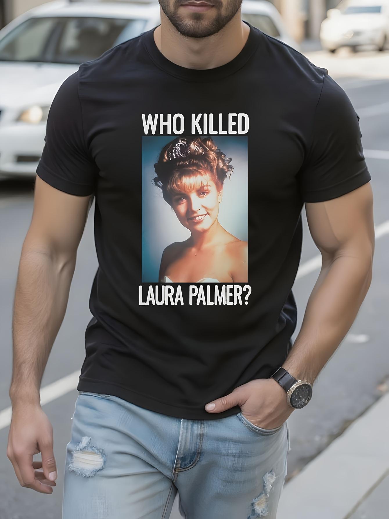 Twin Peaks Who Killed Laura Palmer? Mystery Tshirt Vintag... XL