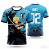 2026 Summer Japan One Piece Luffy Football Jersey T-shirt Football Special Jersey Adult Quick-Drying T-shirt