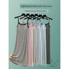 Chest Pad Modal Suspender Skirt Plus Size Slimming Chest Cotton One-Piece Bottoming Underdress Ice Silk Stripe Mid-Length Nightdress