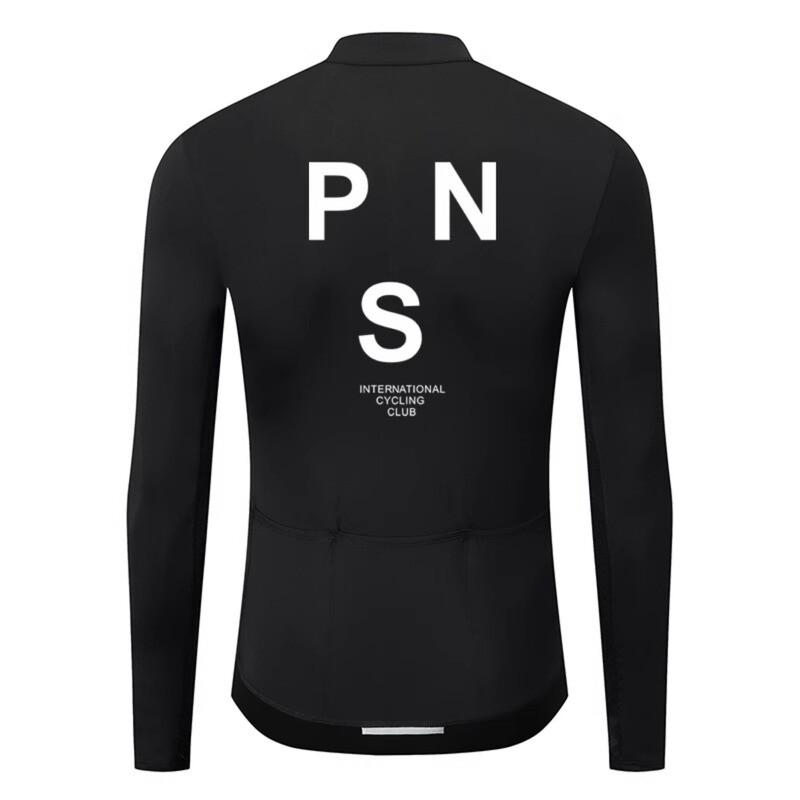 Maglia da Ciclismo Unisex a Manica Lunga Traspirante Protezione UV Maglietta per Mountain Bike Autunno Inverno